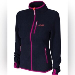 Vikafjell Women's Navy and Pink Jacket XS